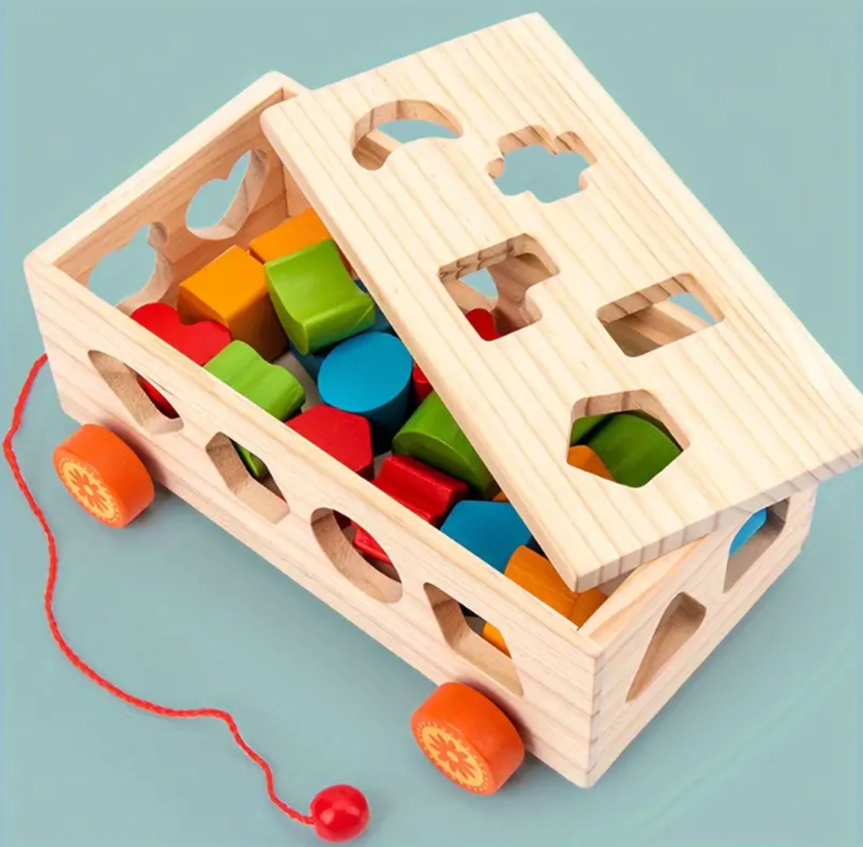 لعبة فرز الأشكال والألوان