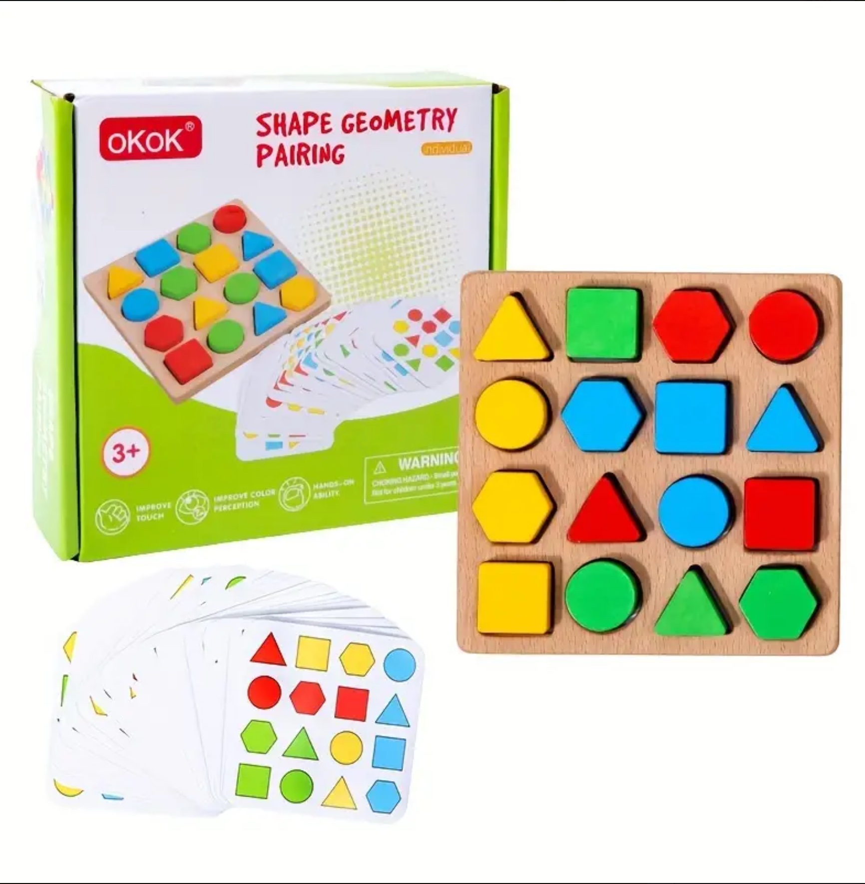 لعبة مطابقة الأشكال